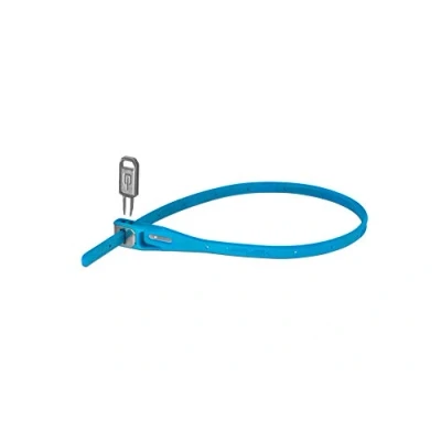 Obrázek Hiplok Z LOK, multifunkční bezpečnostní pásek, unisex, CYAN, obvod 40 cm, balení 1 ks