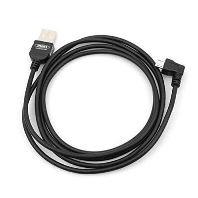 Obrázek System S 2 m Micro USB 2. 0 kabel zahnutý 90 stupňů (vpravo/malý) adaptér datový a nabíjecí