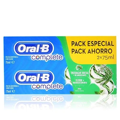Obrázek Ob Pasta Compl Enjuag Bucal 2X75Ml