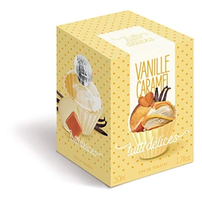 Obrázek Vonná voda (Eau de toilette) pro dámy TUTTI DELICES VANILLE CARAMEL 50 ml (1. 7 fl.oz.) sladká vůně od CORANIA