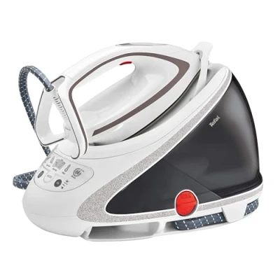 Obrázek Tefal parní žehlicí stanice Pro Express Ultimate GV9567 7,7 barů 155 g/min nepřetržitá pára 500 extra ráz 2600 W 42,3 x 25 28,9 cm barva bílá