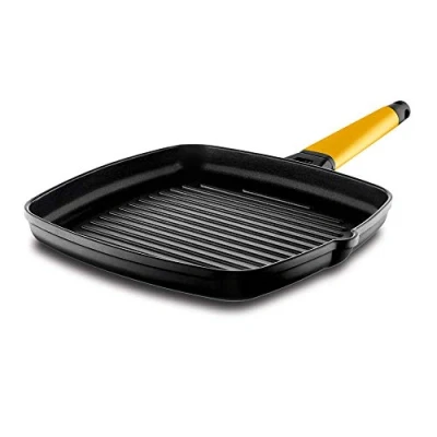 Obrázek Vitro Gas Grill, gelber Griff 22cm