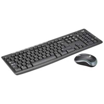 Obrázek Logitech MK270 bezdrátová sada s klávesnicí a myší pro Windows, rozložení US QWERTY černá