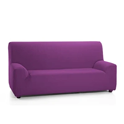 Obrázek Martina Home Tunez elastický potah na pohovku, látka, fialová (kardinál), 3místná (170 až 220 cm), kardinál