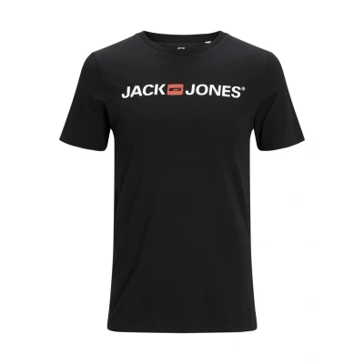 Obrázek Jack &amp; Jones Jjecorp LOGO CREW NECK Triko s potiskem, Muži, Velikost: XXL, Black