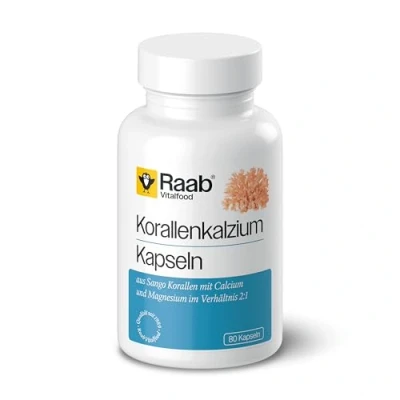 Obrázek Raab prášek z korálového vápníku, 1 balení (1 x 100 g dóza)