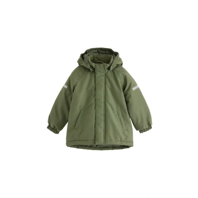 Obrázek Lindex Zimní bunda pro děti, Velikost: 116, Dark dusty khaki