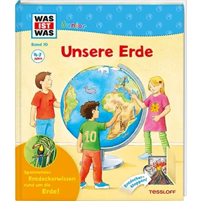 Obrázek WAS ist Junior Band 10. Unsere Erde: Seit wann gibt es die Erde? Warum am Nordpol so kalt?