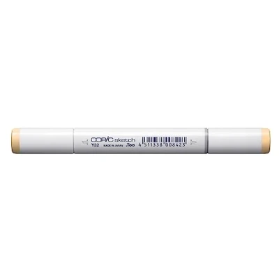 Obrázek COPIC Popisovač Sketch Typ Y 32, kašmír, profesionální zvýrazňovač štětců, se super hrotem na chleba a špičkou pro střední pečení