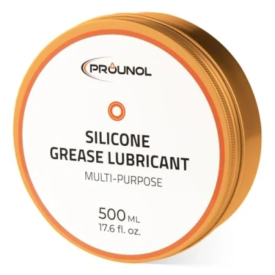 Obrázek PROUNOL 100% silikonový tuk, nevodivá univerzální pasta, voděodolný HT gumový mazivo (500 ml)
