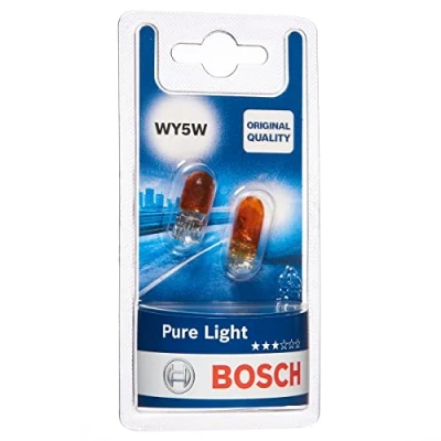 Obrázek Bosch Lampe WY5W Pure Light 12V 5 W W2,1x9,5d (2 Stück)