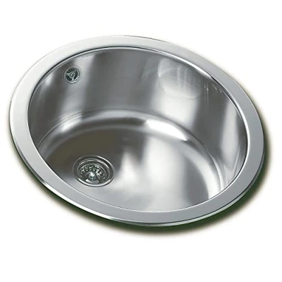 Obrázek Teka Eline kulatý dřez 1 umyvadlo, 180 mm, 45 cm, ušlechtilá ocel