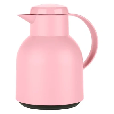Obrázek Emsa F4010300 Samba vakuová konvice (1 litr, rychlé uzavření, 12h horký, 24h studený) práškový růžový
