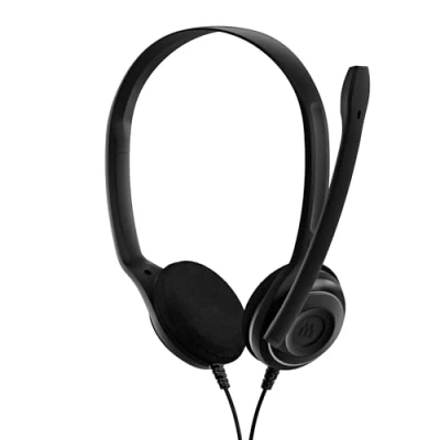 Obrázek Sennheiser sluchatka s mikrofonem k PC 8,barva cerna