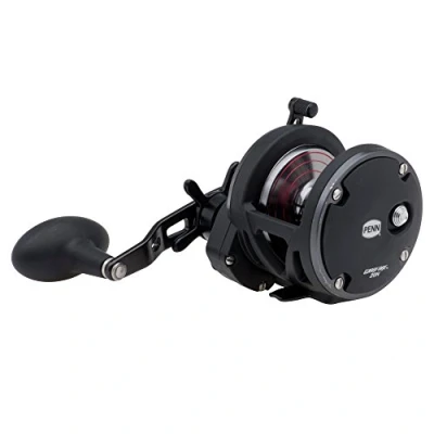Obrázek PENN Warfare Star Drag Multirollen, Schwarz/Rot/smoke