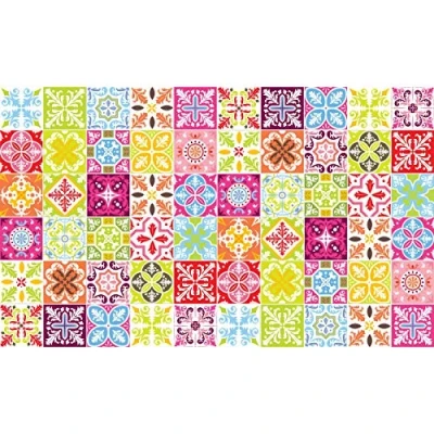 Obrázek Ambiance Live Karo Zement tetování na zeď AZULEJOS 20 x cm 60pièces