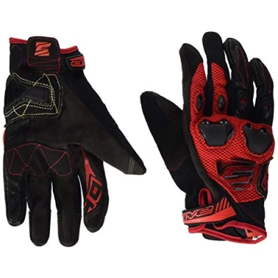 Obrázek DH Handschuhe ROT (schwarz/rot) S/8