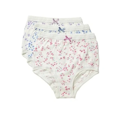 Obrázek Marlon Damen Elizabeth Taillenslip, Mehrfarbig (cremefarbener Boden) Print Boden), 40 (3er Pack)