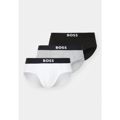 Obrázek BOSS HIP Brief 3 PACK Kalhotky, Muži, Velikost: Small, Black
