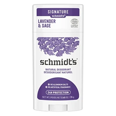 Obrázek Schmidt&#039;s přírodní deodorant levandule &amp; šalvěj bez hliníku pro dlouhotrvající svěžest 75 g 1 kus