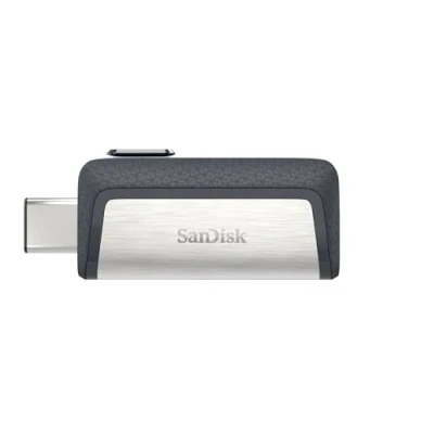 Obrázek Flash disk SanDisk Ultra Dual USB Drive (USB 3.1, typ C), 128 gb, Stříbrná
