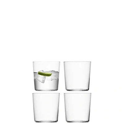 Obrázek LSA International Gio Becher (Mittel) 390ml Klar x 4, 450 G