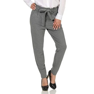 Obrázek Vero Moda HR Paperbag GA NOOS Kalhoty, Ženy, Velikost: Sx30, Medium grey