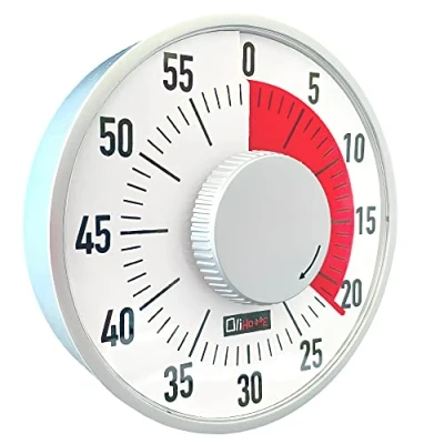 Obrázek Eurotel Riesiger Timer 16 x 5 cm 1 Farbe mit großem Kontrast Staffelei oder Magnet gerade Zahlen (lesbar für Kinder)