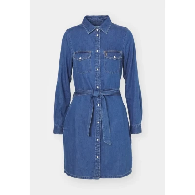 Obrázek Pepe Jeans Regular Dress Denimové šaty, Ženy, Velikost: Small, Denim