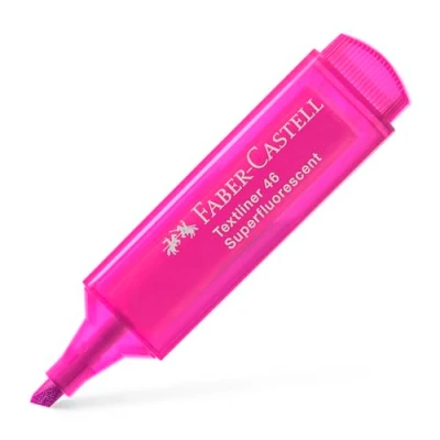 Obrázek Faber Castell 154628 Zvýrazňovače text Liner 1546, plnitelný, Růžová
