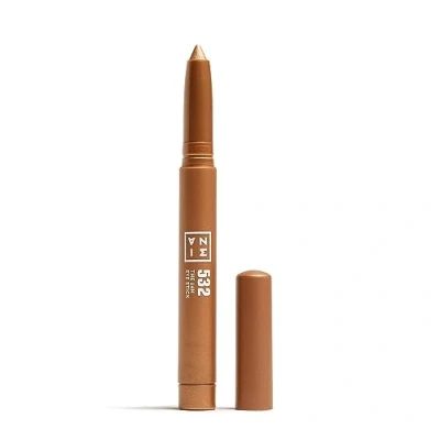 Obrázek 3INA MAKEUP The 24H Eye Stick 532 bronzové oční stíny s krémovou texturou tužka na voděodolná 24 h matným Shimmer &amp; Mettalic Finish veganské bez Cruelty