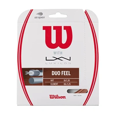 Obrázek Wilson Unisex Tennissaite Duo Feel, bronze/natur, 12,2 Meter, WRZ949721