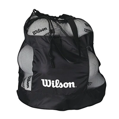 Obrázek Wilson WTH1816 Unisex Adult ALL SPORTS BALL BAG Volejbal, černý, uni