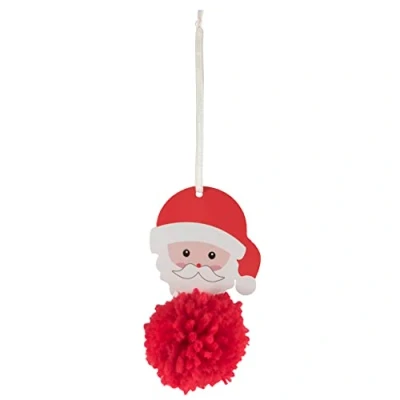 Obrázek Trimits Pom Dekorationsset Weihnachtsmann, Sortiert, Einheitsgröße, 11 x 5cm