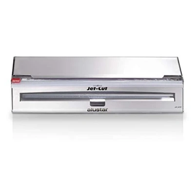 Obrázek Jet Cut INOX+ dávkovač včetně přilnavé fólie a hliníkové fólie, gastronomie, ušlechtilá ocel, 45 cm