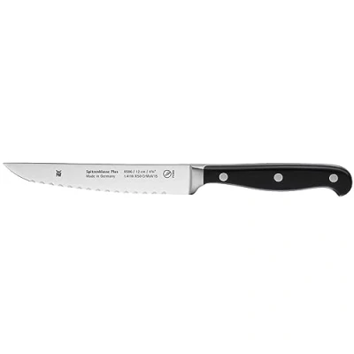 Obrázek WMF Univerzální nůž Spitzenklasse Plus, délka 22 cm, čepele 12 dvojité vlnité ostří, Performance Cut, Made in Germany, speciální kované bezespárá nýtovaná rukojeť z plastu