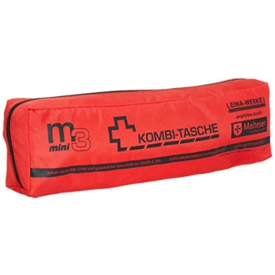 Obrázek Leina Werke 15036 Mini kombitová taška M3 se suchým zipem, červená/černá