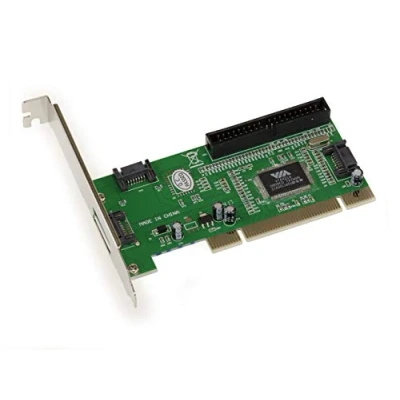 Obrázek PCI Controller karta 3 porty SATA, 1 port IDE RAID 0, 1, 0 + Jbod