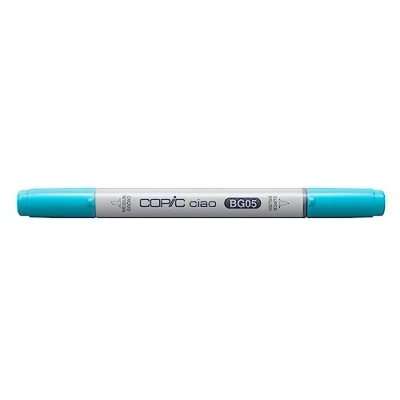 Obrázek COPIC Ciao Marker Typ BG 05, Holiday Blue, univerzální popisovač rozvržení, se středně širokou a štětcovou špičkou