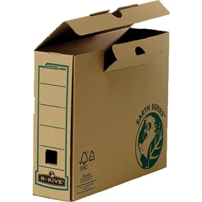 Obrázek Bankers Box Earth Series archivní krabice (A4, 80 mm, 100% recyklovaná) 20 kusů hnědá