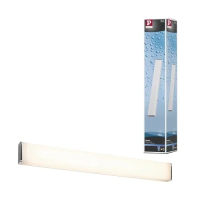 Obrázek Paulmann 70464 LED stropní svítidlo nástěnné Nembus IP44 3000 K 600 lm 230 V 9W chrom, bílé kov, akryl