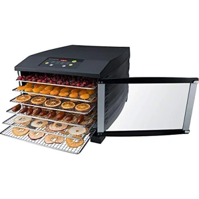 Obrázek Steba Automat na sušení a konzervaci ovoce, zeleniny, bylin, 6 vložek z ušlechtilé oceli, x velká sušicí plocha s 37 30 cm, ED