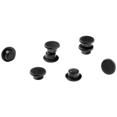Obrázek Durable Magnety, průmyslové balení, 15 mm, 75 p, černé, 20 kusů, 475101