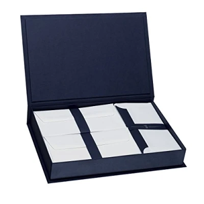 Obrázek Rössler Papier 1051831009 Paper Royal schránka na dopisní papír, 40/10/50, A4/DL/DL, modrá/bílá