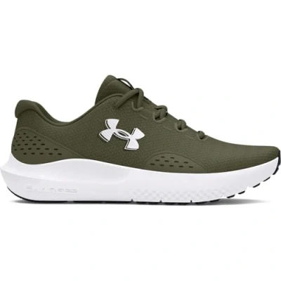 Obrázek Under Armour UA Charged Surge 4 Men&#039;s Running Shoe, Marine Od Green White, 45 EU