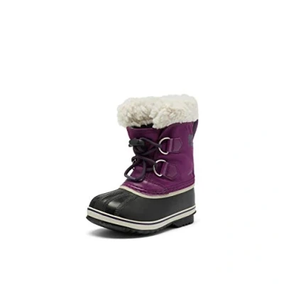 Obrázek Sorel KIDS YOOT PAC NYLON WATERPROOF Schneestiefel für Unisex Baby, Lila (Wild Iris x Dark Plum) Children, 27 EU