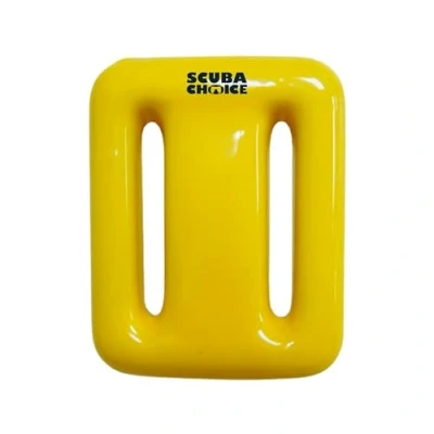 Obrázek Scuba Wahl gelb Vinyl beschichtet Tauchen führen Gewichte, 1,4 kg