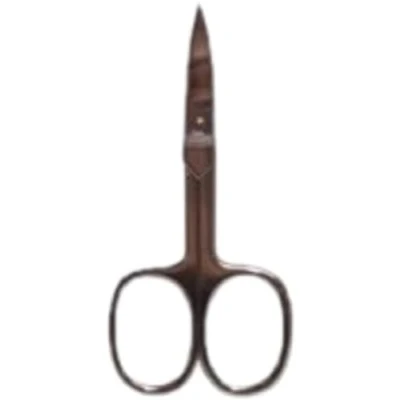 Obrázek TITANIA nůžky na nehty Solingen (9,5 cm) Zakřivené Extra ostré Profesionální manikúru z uhlíkové oceli Made in Germany (Solingen)