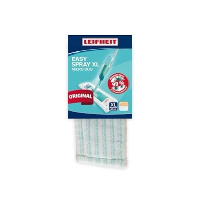 Obrázek Leifheit potah Easy Spray XL micro duo, pro všechny typy podlah, náhradní na stěrače, 2vláknový systém, mop z mikrovlákna, ideální dlaždice a laminát