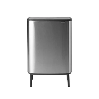Obrázek Brabantia Bo Touch Bin Hi, Matt Steel, odolný proti otiskům prstů, 60 l